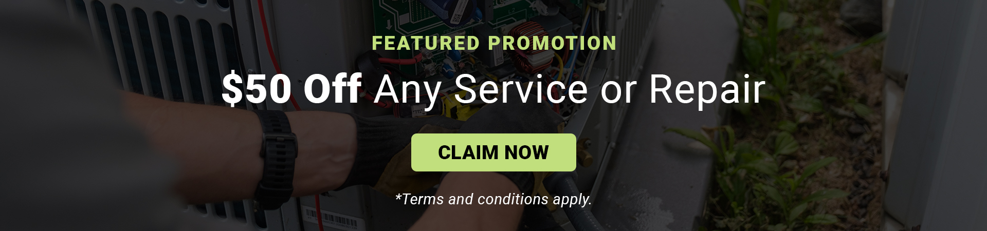  Off Any Service or Repair